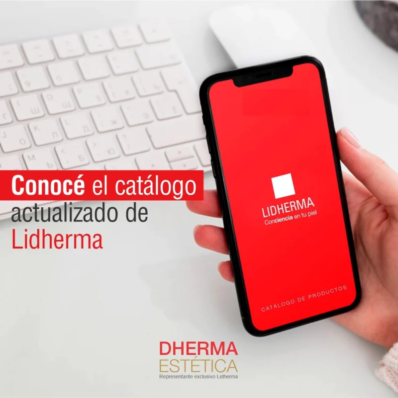 Catálogo de productos Lidherma en Dhermaestética